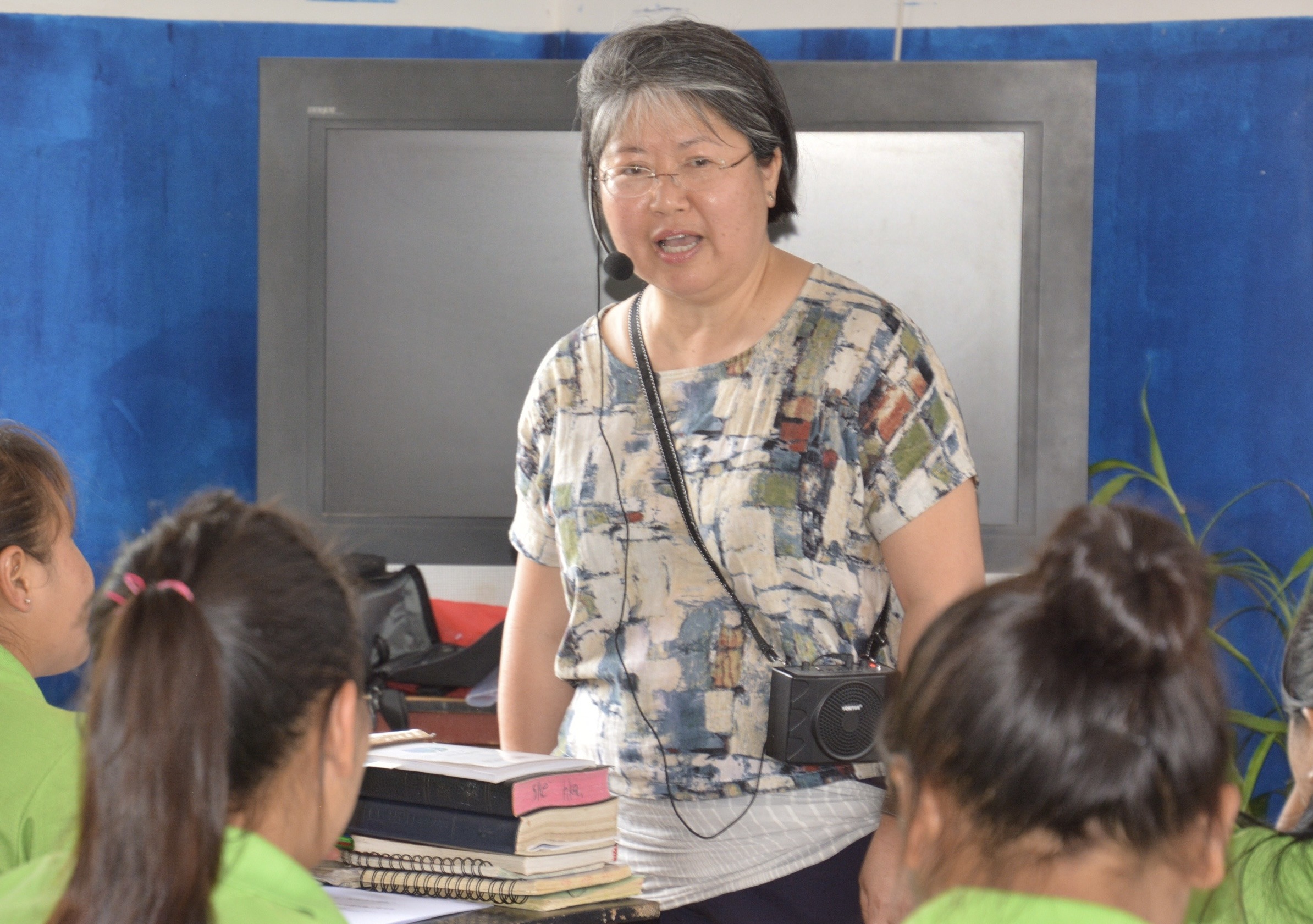 Teaching at Lahu Bible School