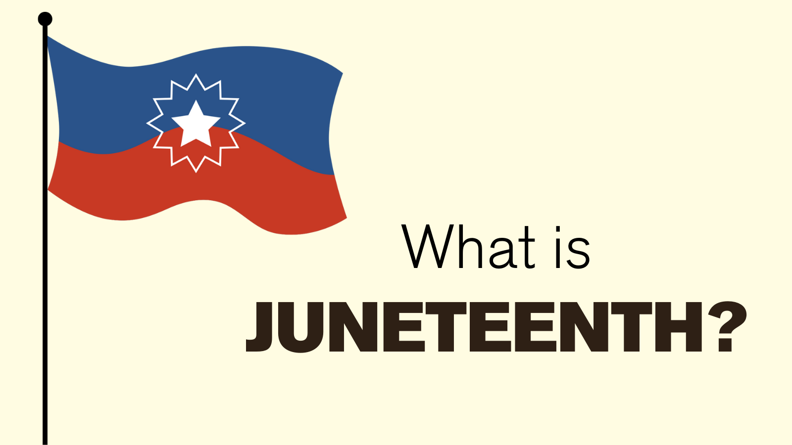 WHY DO WE CELEBRATE JUNETEENTH?