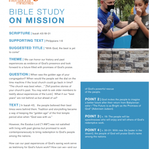 Free Bible study on mission screenshot
